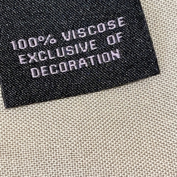 Investments Plus Neutral Beige Blouse with embroidery Sz. 2X - Picture 14 of 15